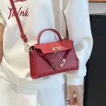 Lock Mini Top Handle Kelly Bag