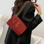 Luxury chain mini square bag