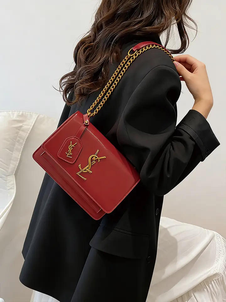 Luxury chain mini square bag